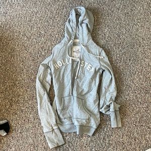 Hollister Zip-up Jacket, Grey